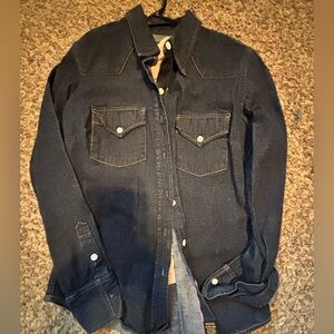 Women's Denim Button Down Shirt